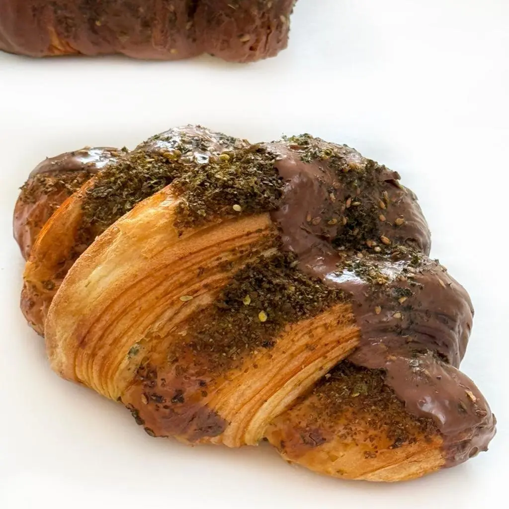 Zaatar And Chocolate Croissant